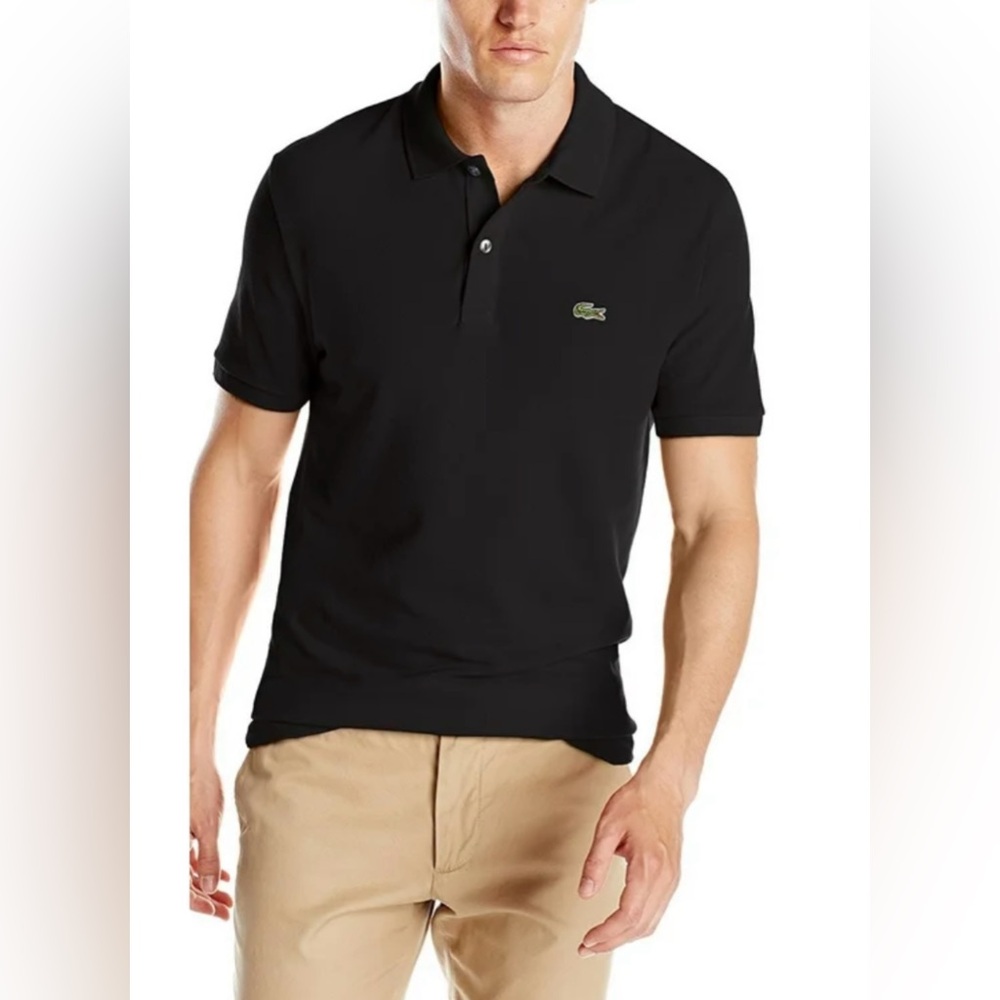 🐊 Lacoste Men's Black Polo Shirt 🐊